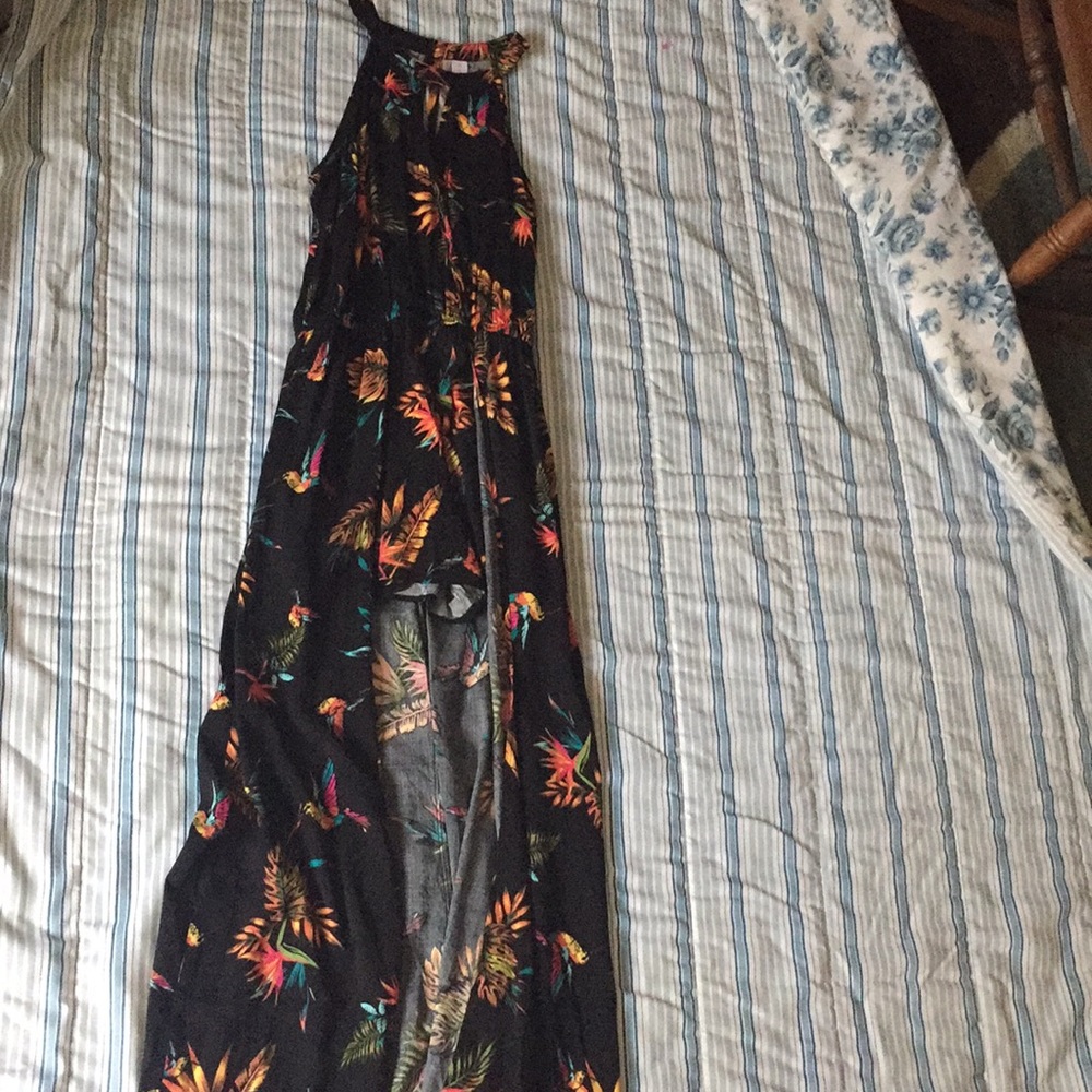 romper with a long tail